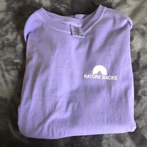NATURE BACKS Long sleeve tee